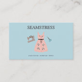 Seamstress & Alterations Services Visitenkarte (Vorderseite)