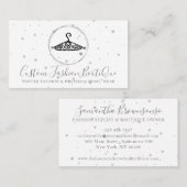 Seamstress Boutique Schneiderei Niedliche Gefahr Visitenkarte (Vorne/Hinten)