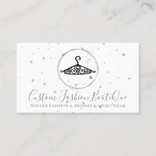 Seamstress Boutique Schneiderei Niedliche Gefahr Visitenkarte (Vorderseite)