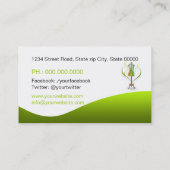 Seamstress business card visitenkarte (Rückseite)