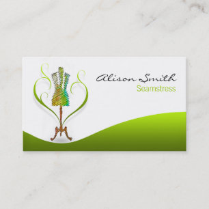 Seamstress business card visitenkarte