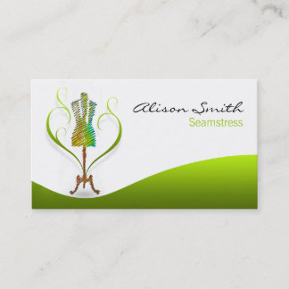 Seamstress business card visitenkarte