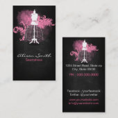 Seamstress business card visitenkarte (Vorne/Hinten)