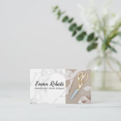 Seamstress Business Card Visitenkarte (Stehend Vorderseite)