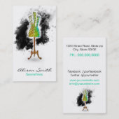 Seamstress business card visitenkarte (Vorne/Hinten)