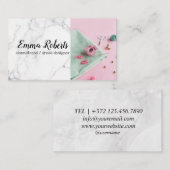 Seamstress Business Card Visitenkarte (Vorne/Hinten)