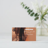Seamstress Business Card Visitenkarte (Stehend Vorderseite)