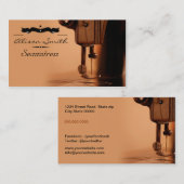 Seamstress Business Card Visitenkarte (Vorne/Hinten)