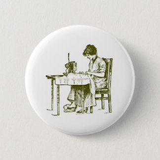 Seamstress-Design Button