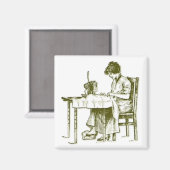 Seamstress-Design Magnet (Vorderseite/Rückseite)