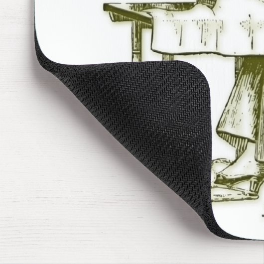 Seamstress-Design Mousepad (Ecke)