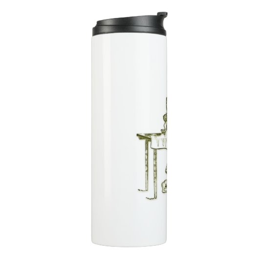 Seamstress-Design Thermosbecher (Nach links gedreht)