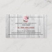 Seamstress Handnähte Dressmaker Business Card Visitenkarte (Rückseite)