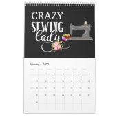 Seamstress-Inspirationen Kalender (Feb 2027)