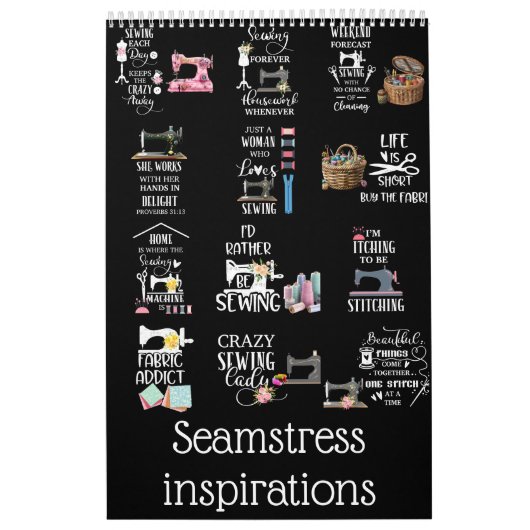 Seamstress-Inspirationen Kalender (Titelbild)
