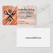 Seamstress-Logo | Nähstoffe Visitenkarte (Vorne/Hinten)