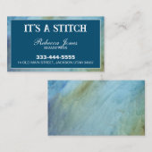 Seamstress, Nähen oder andere Unternehmen Visitenkarte (Vorne/Hinten)