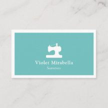 Seamstress Nähmaschine Business Card