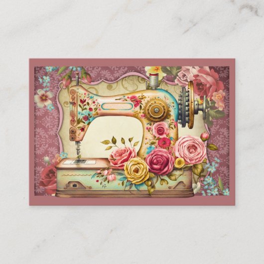 Seamstress Nähtailor Visitenkarte (Vorderseite)
