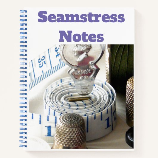 Seamstress Notizblock (Vorderseite)