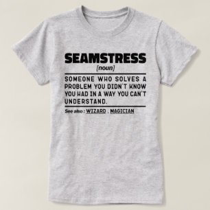 Seamstress Noun Definition Nähen Spaß Angebot T-Shirt
