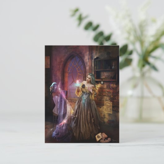 Seamstress Postkarte (Stehend Vorderseite)