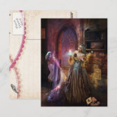 Seamstress Postkarte (Vorne/Hinten)