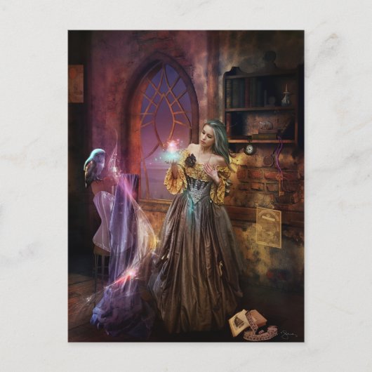 Seamstress Postkarte (Vorderseite)