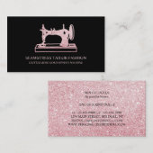 Seamstress Schneider Antique Nähmaschine Visitenkarte (Vorne/Hinten)