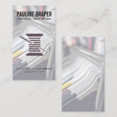 Seamstress | Schneider | Thread und Nadel Visitenkarte (Vorne/Hinten)