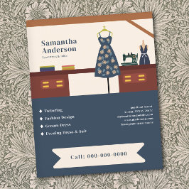 Seamstress & Tailor Flyer