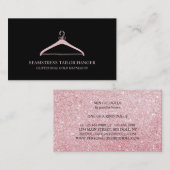 Seamstress Tailor Hanger Visitenkarte (Vorne/Hinten)