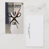 Seamstress Tailor Logo | Mannequin Visitenkarte (Vorne/Hinten)