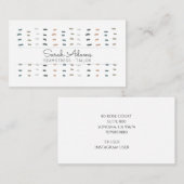 Seamstress Tailor Visitenkarte (Vorne/Hinten)