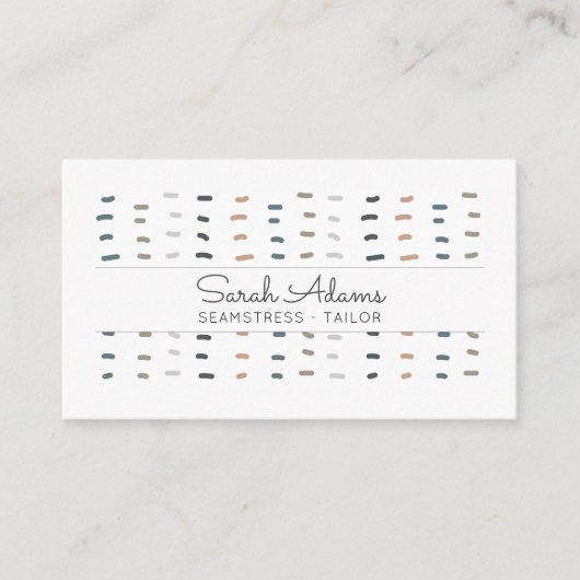 Seamstress Tailor Visitenkarte (Vorderseite)