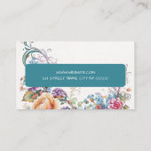 Seamstress Tailoring business card Visitenkarte (Rückseite)
