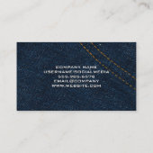 Seamstress-Tools | Jean Pants Visitenkarte (Rückseite)