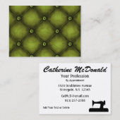 Seamstress/Upholsterie - SRF Visitenkarte (Vorne/Hinten)