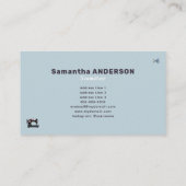 Seamstress Visitenkarte (Rückseite)