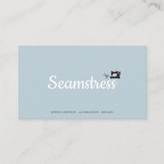 Seamstress Visitenkarte (Vorderseite)