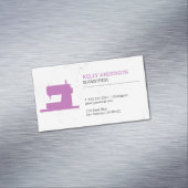 Seamstress | Wardrobe Designer Magnetische Visitenkarte (Beispiel)