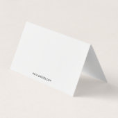 Seamstress | Wardrobe Designer Visitenkarten (Rückseite)