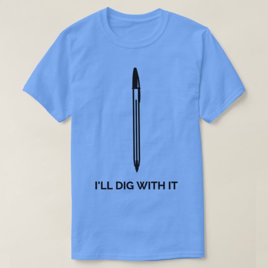 Seamus Heaney Zitat Ix27ll Dig mit ihm Graben Dea T-Shirt (Design vorne)