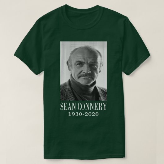 Sean Connery Bond Funny Geschenke T-Shirt (Design vorne)