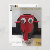 Sean die Schafweintasche… Postkarte (Vorne/Hinten)