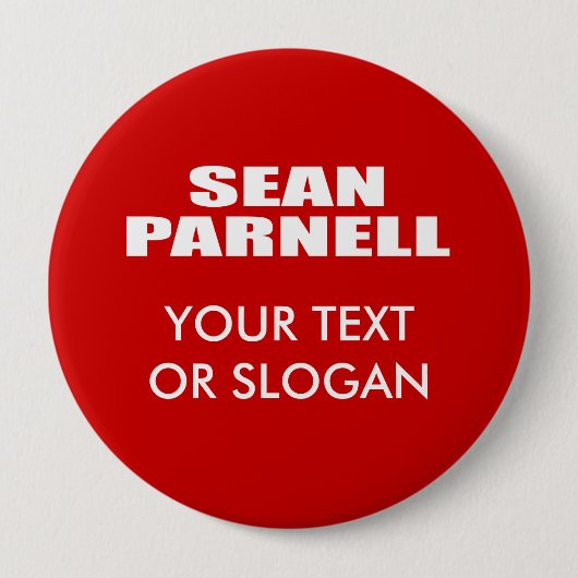 SEAN PARNELL FÜR GOVERNOR BUTTON (Vorderseite)