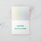 Sean the Fish Karte (Innenseite)