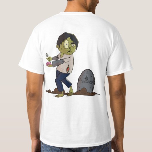 Sean Zombee Brained Shirt (Rückseite)