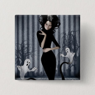 Seance-Königin-Knopf Button