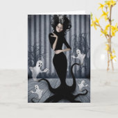 Seance Queen Greeting Card Karte (Gelbe Blume)